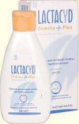 Лактацид Фемина Плюс cредство для интимной гигиены для чувствительной кожи 200мл