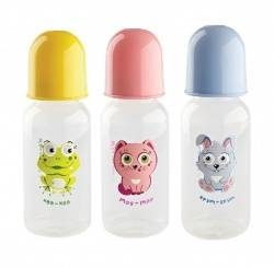 Курносики бутылочка ПП с силиконовой соской 125мл 0+