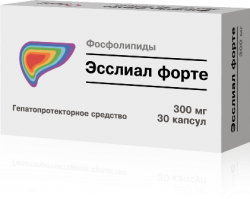 Эсслиал форте 300мг №30 капсулы