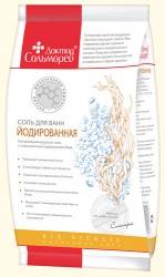 Доктор Сольморей соль для ванн йодированная 900г