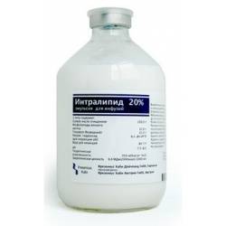 Интралипид 20% эмульсия для инфузий 500мл №1 флакон