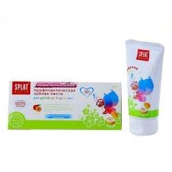 Сплат паста зубная детская Запад Клубника 3-8 лет 55мл