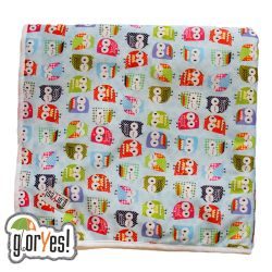 Глориес впитывающая пеленка Совы на голубом 80х68см