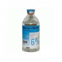 Рефортан ГЭК 6% раствор для инфузий 250мл №10 флаконы