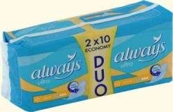 Олвейз прокладки Ультра лайт 20шт