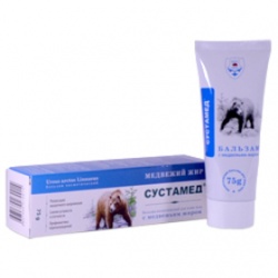 Сустамед биобальзам для тела с барсучьим жиром 75г