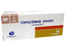Торасемид Канон 5мг №60 таблетки