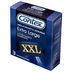 Контекс презервативы Extra Large увеличенного размера 3шт