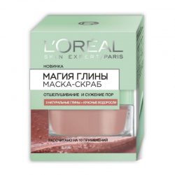 Маска для лица Loreal dermo-expertise Магия глины