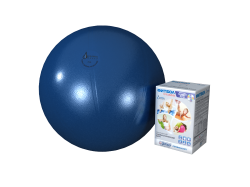Мяч медицинский гимнастический Фитбол Премиум ПВХ 550мм