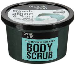 Органик Шоп скраб для тела Атлантические водоросли 250мл