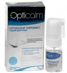 Оптикальм липомист спрей для глаз с липосомами 10мл
