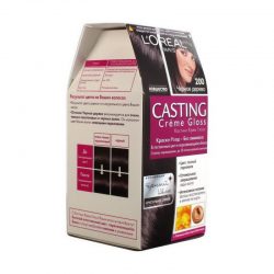 Крем-Краска для волос Loreal casting creme gloss тон 200 черный кофе