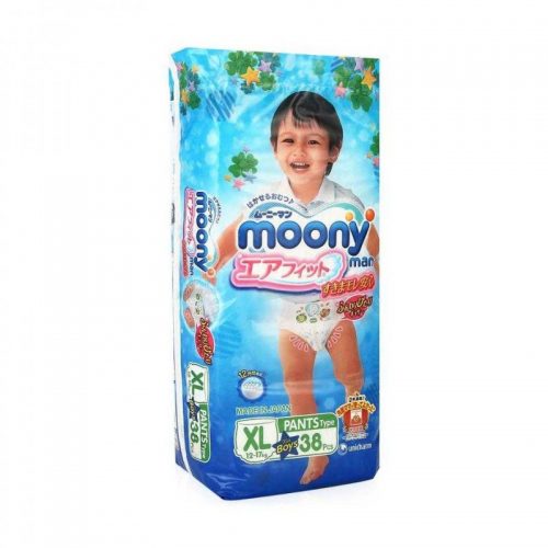 Трусики Moony Man для мальчиков 12-17кг XL 38шт