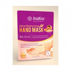 Ультра-увлажняющая маска-перчатки AsiaKiss Овсянка для рук 1пара