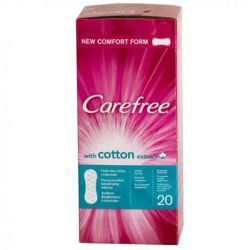 Кэфри прокладки ежедневные воздухопроницаемые хлопок 20шт