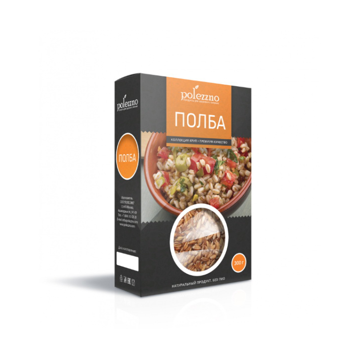 Полба Polezzno цельная крупа