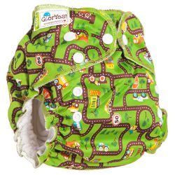 Глориес многоразовый подгузник для приучения к горшку NEW Город 3-18кг+2 вкладыша