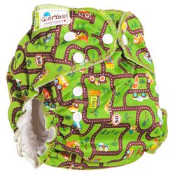 Глориес многоразовый подгузник для приучения к горшку NEW Город 3-18кг+2 вкладыша