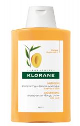 Клоран шампунь с маслом манго для сухих и поврежденных волос 100мл