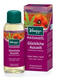 КНАЙПП/KNEIPP масло для тела Красный мак и конопля 100мл