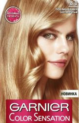 Гарньер КОЛОР СЕНСЕЙШН Переливающийся светло-русый №8.0