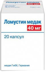 Ломустин медак 40мг №20 капсулы