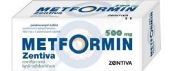 Метформин Зентива 500мг №30 таблетки