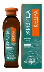 Скипар живица кедра в льняном масле для массажа 250мл