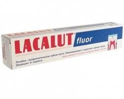 Лакалют паста зубная fluor gel 30мл