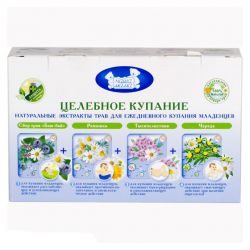 Наша мама натуральный комплекс экстрактов трав целебное купание (4продукта по 125мл)