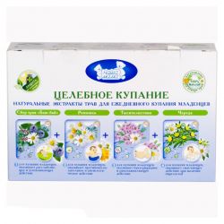 Наша мама натуральный комплекс экстрактов трав целебное купание (4продукта по 125мл)