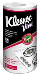 Клинекс салфетки в рулоне универсальные Viva 56шт