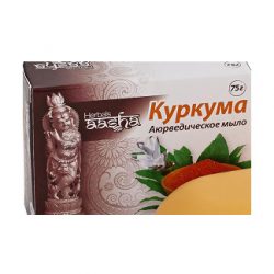 Мыло твердое Aasha Herbals куркума