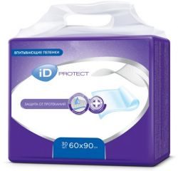 Айди протект пеленки впитывающие /id expert protect/ 60х90см №30