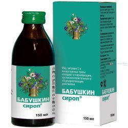 Бабушкин сироп при простуде и гриппе 150мл