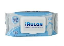 Мон рулон бумага туалетная влажная 50шт