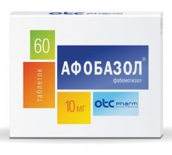 Афобазол 10мг №60 таблетки