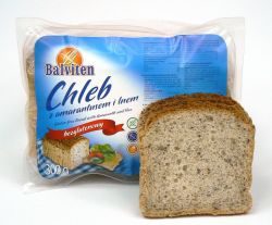 Хлеб безглютеновый c амарантом и льном 300г