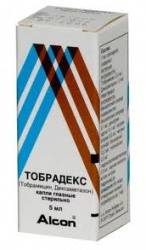 Тобрадекс капли глазные 5мл флакон-капельница