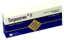 Тетралгин Н №10 таблетки
