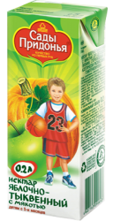 Сады придонья нектар яблоко/тыква с 5 мес. 0