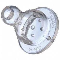 Нуби соска-непроливайка силиконовая для стандартного горлышка 0+ 2шт