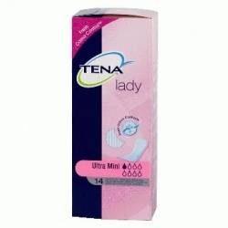 Тена Леди прокладки урологические ультра мини 42шт (3х14)