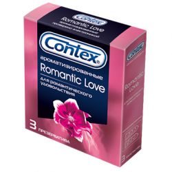 Контекс презервативы Romantic love ароматизированные 3шт