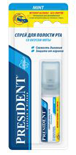 Президент спрей для рта Мята без спирта 20мл