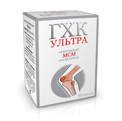 ГХК-Ультра (глюкозамин хондроитин комплекс) №60 капсулы