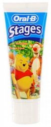 Орал-Би паста зубная детская Stages Winni ягодный взрыв 75мл