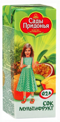 Сады придонья сок мультифруктовый с 12 мес 0