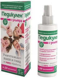 Педикулен ультра средство от вшей и гнид 150мл